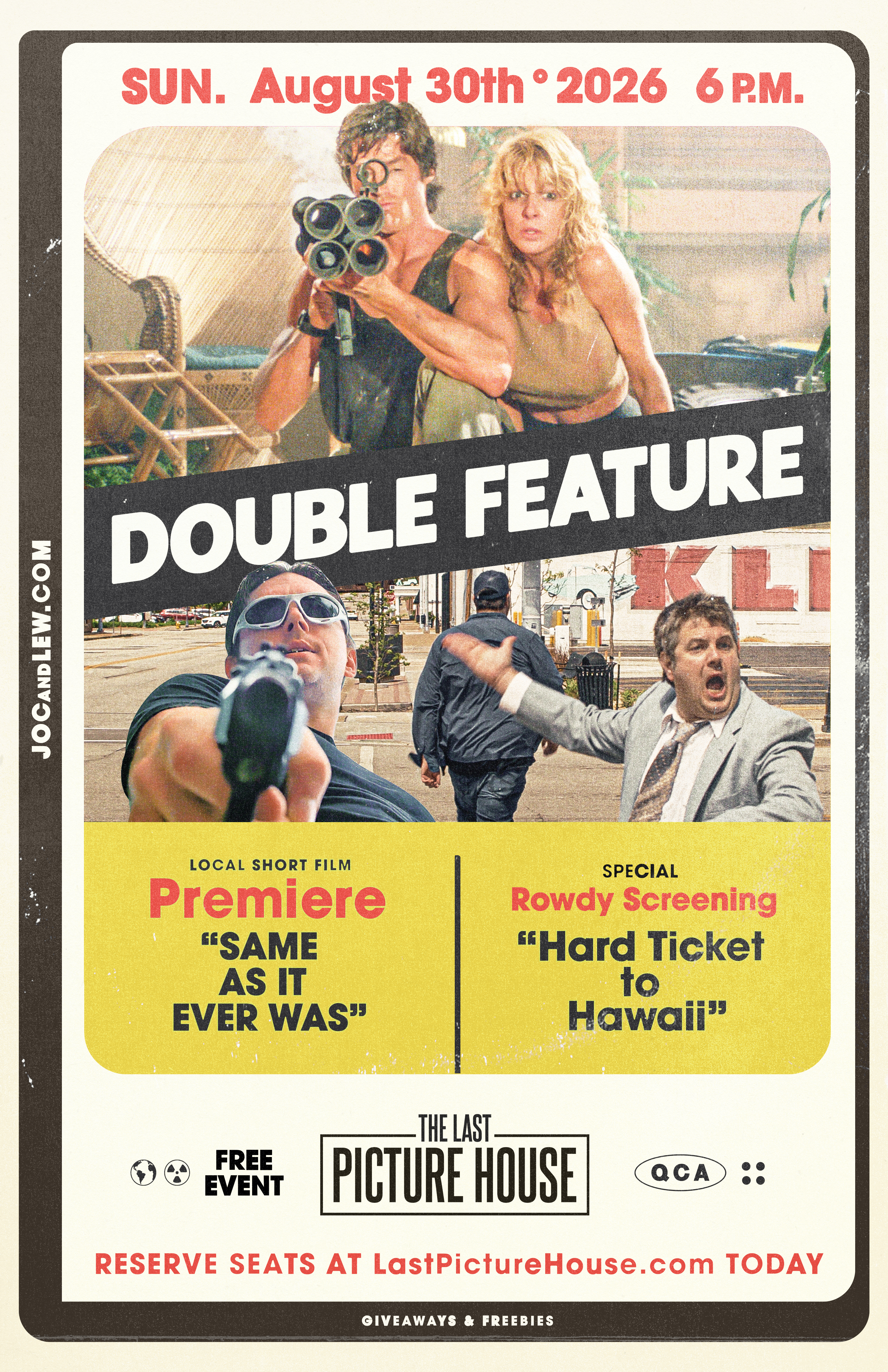 Hard Ticket to Hawaii Event Poster